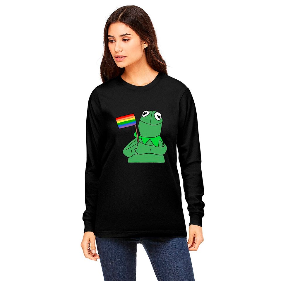 Gay Pride Kermit - Kermit - Long Sleeves