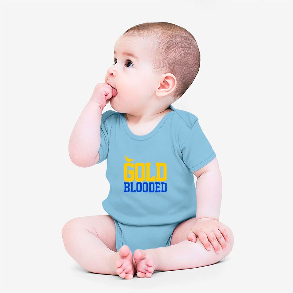 Warriors Gold Blooded 2022 Onesies, Gold Blooded unisex Onesies