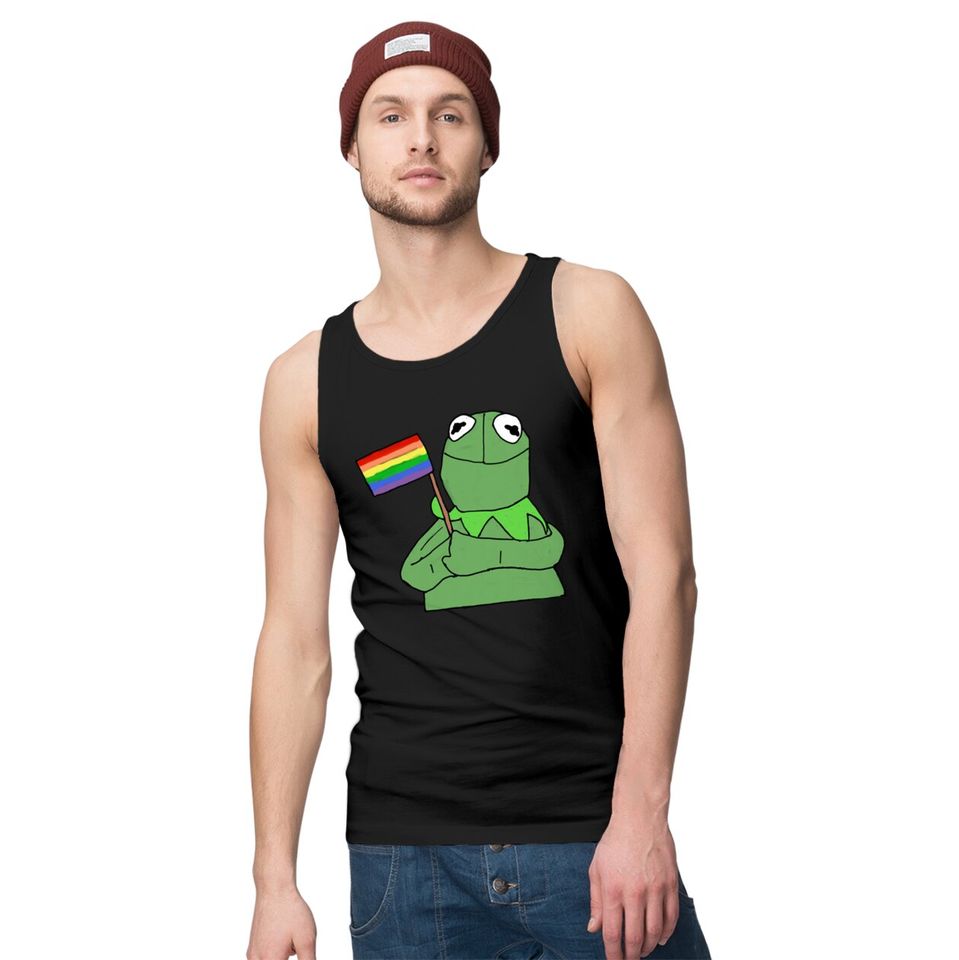 Gay Pride Kermit - Kermit - Tank Tops