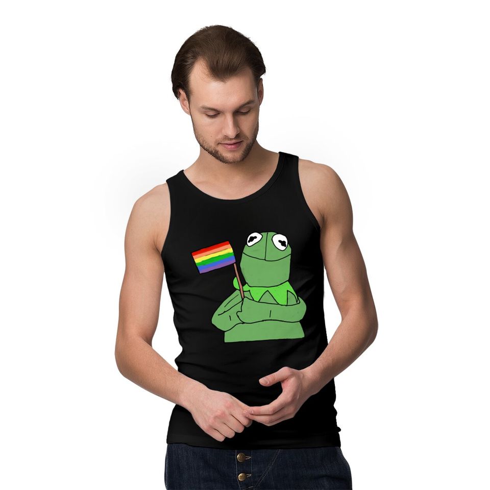 Gay Pride Kermit - Kermit - Tank Tops
