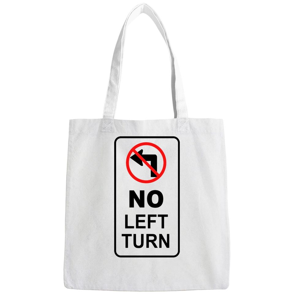 sign_no left turn Bags