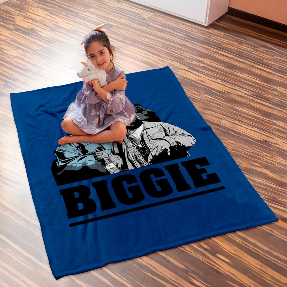 Biggie - Biggie Smalls - Baby Blankets