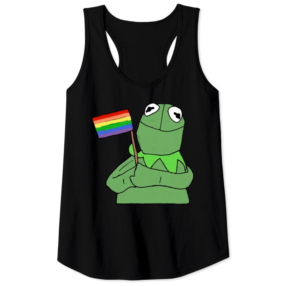 Gay Pride Kermit - Kermit - Tank Tops