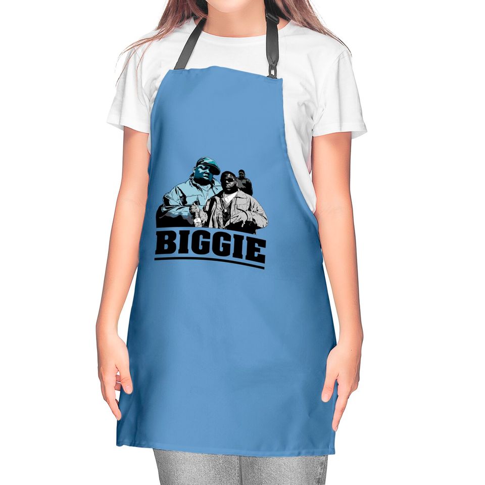 Biggie - Biggie Smalls - Kitchen Aprons