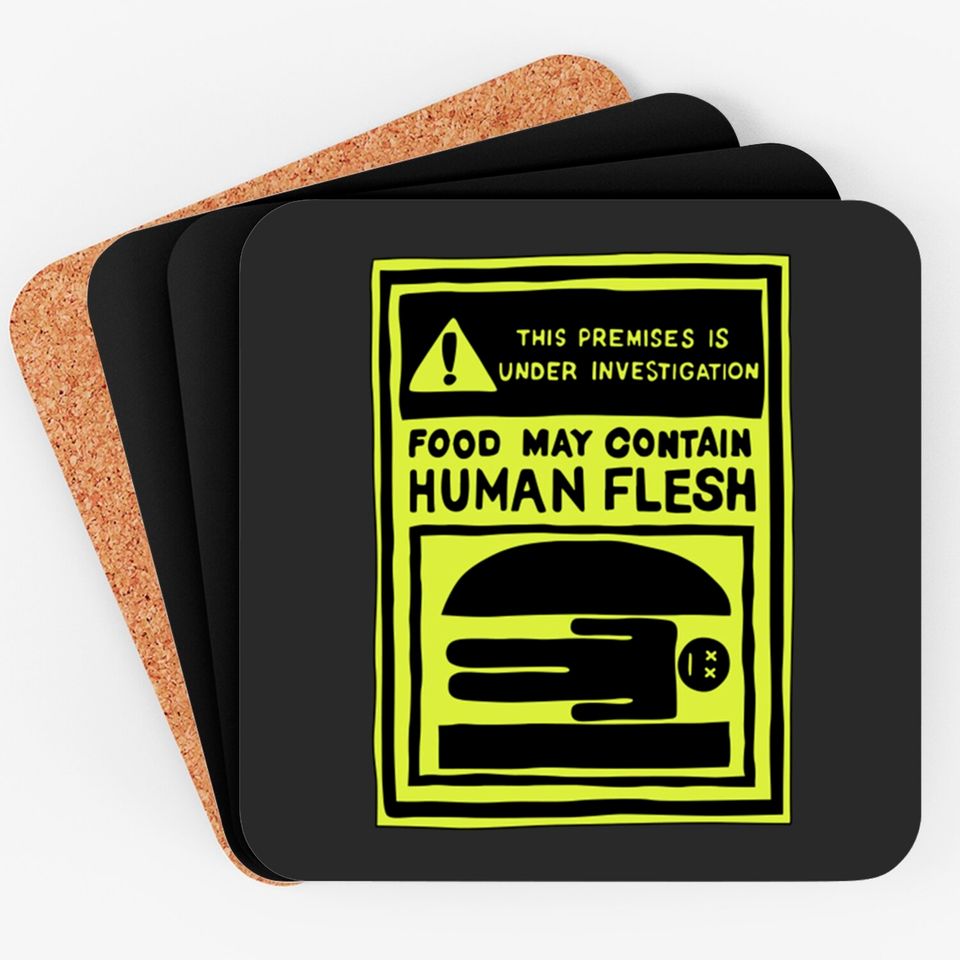May Contain Human Flesh - Bobsburgers - Coasters