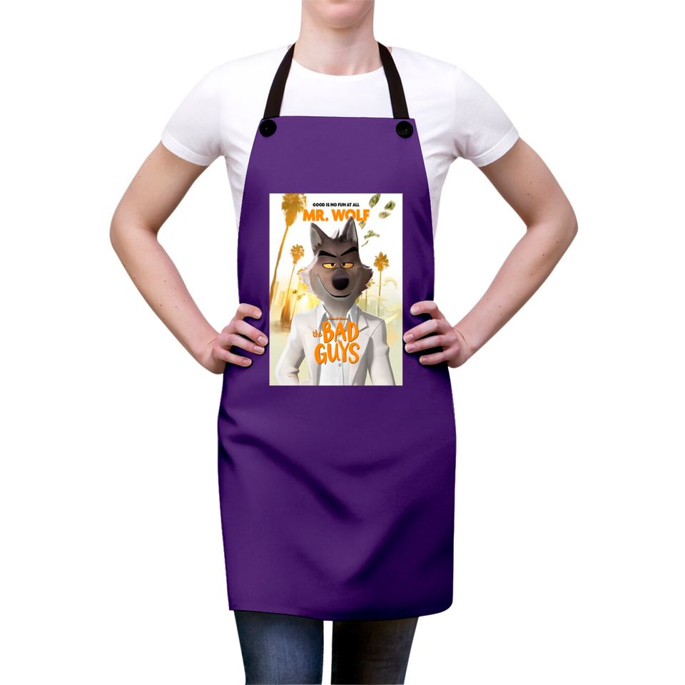 The Bad Guys Movie 2022, Mr Wolf  Classic Aprons