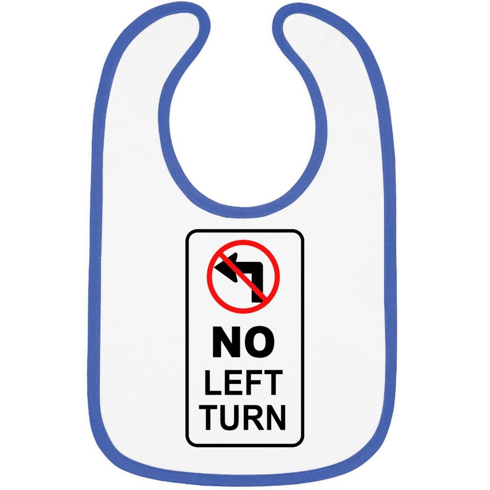 sign_no left turn Bibs