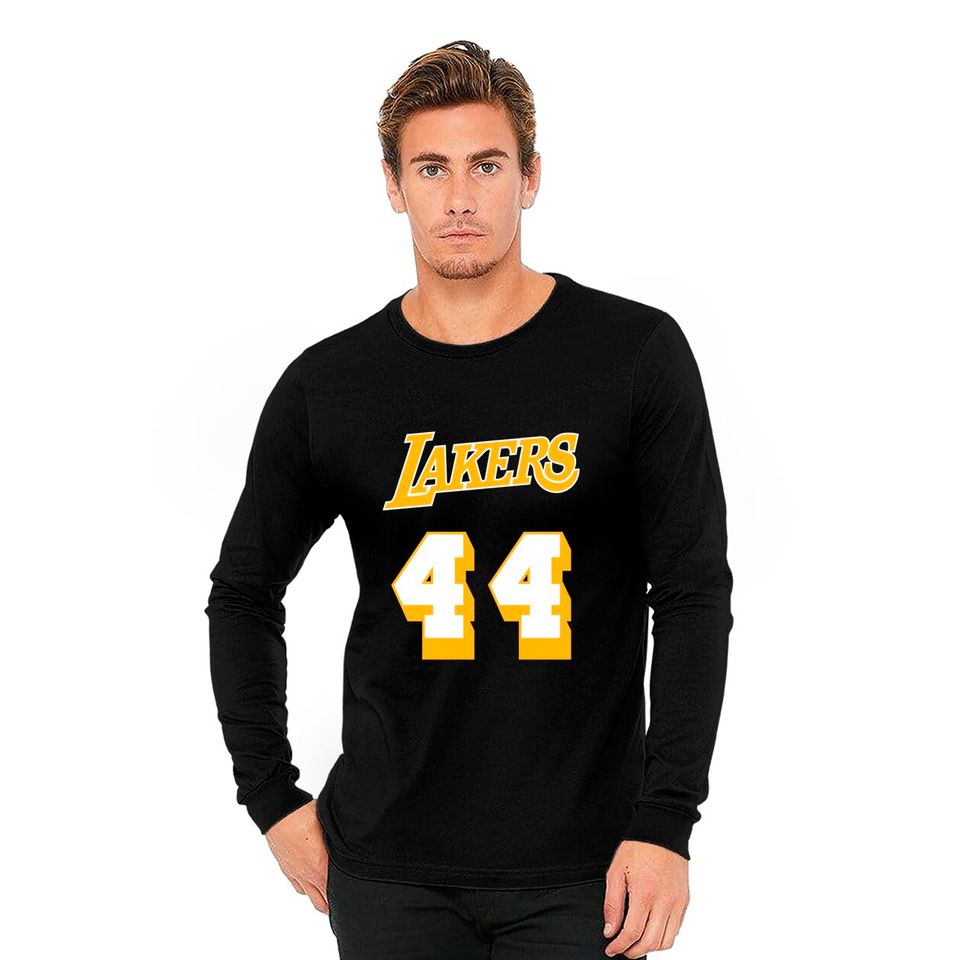 Jerry West Jersey - Jerry West - Long Sleeves