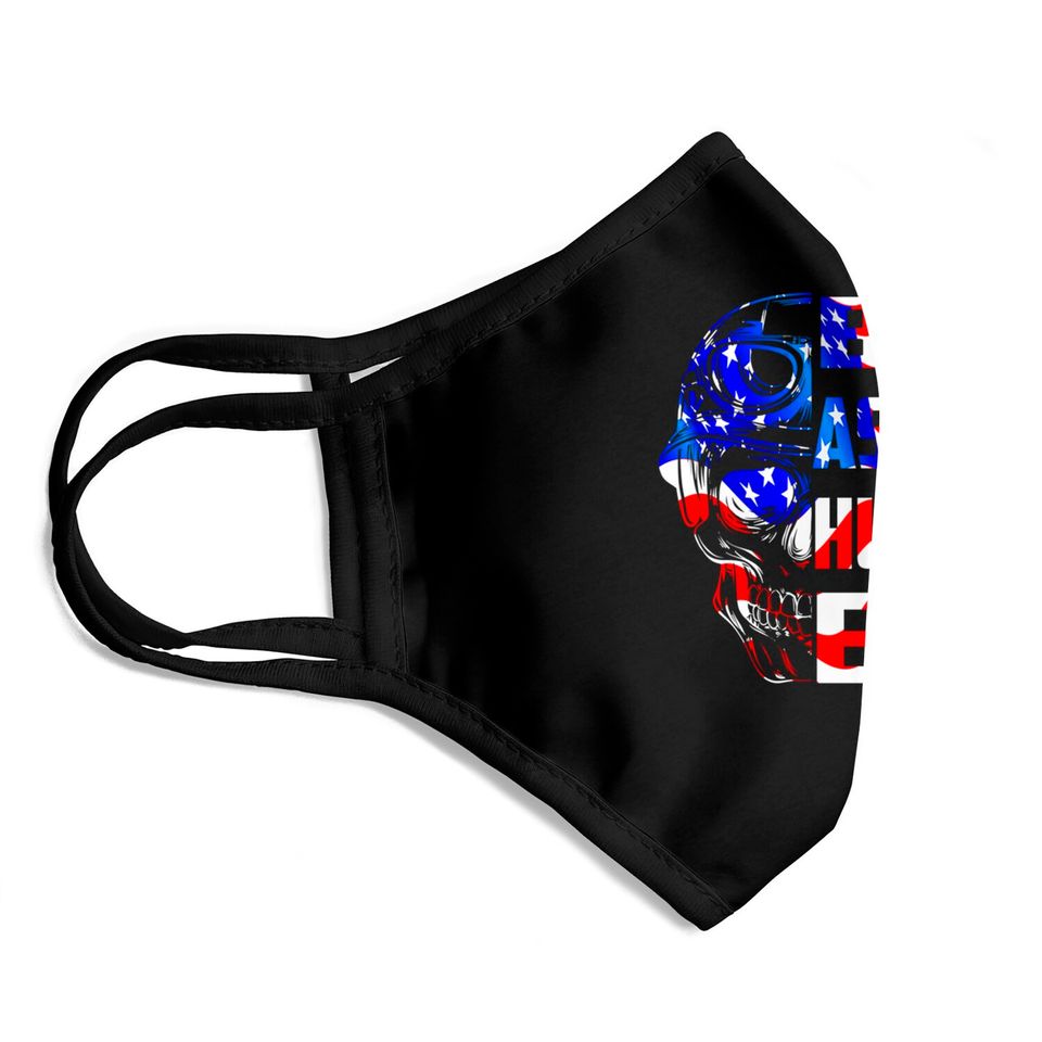 Best Asshole Husband Ever Funny Skull Husband - Husband Birthday - Face Masks