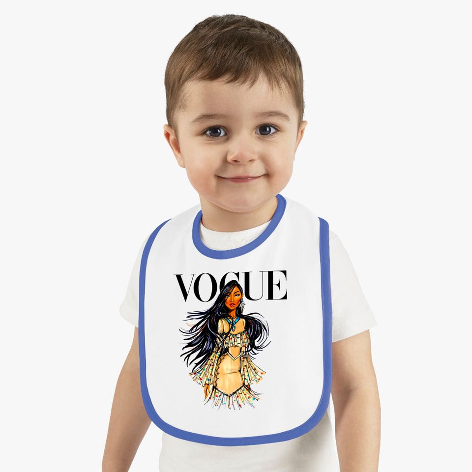 Princess Pocahontas Bibs