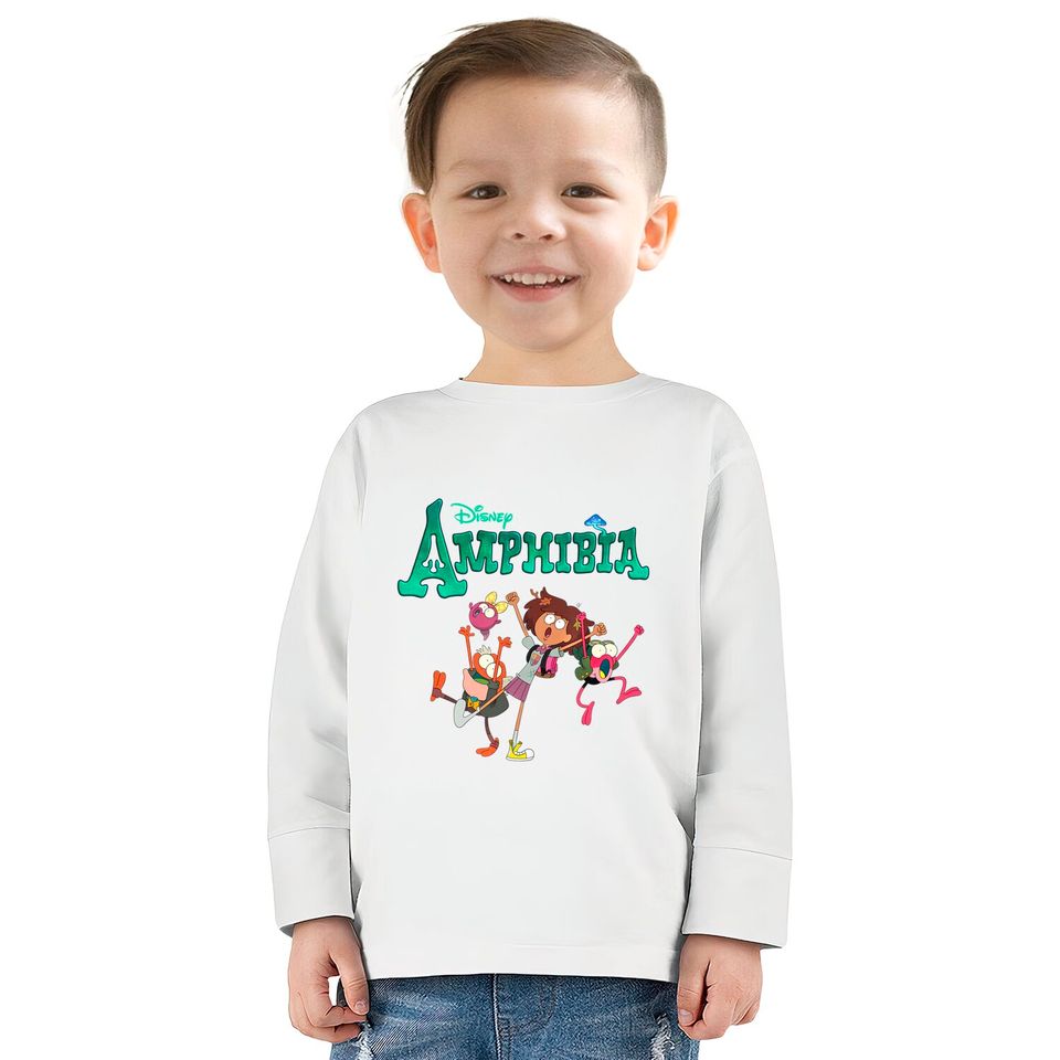 Disney Amphibia  Kids Long Sleeve T-Shirts All Characters, Disney Characters Shirt, Matching Shirt, Disney World Shirt, Disneyland Shirt.