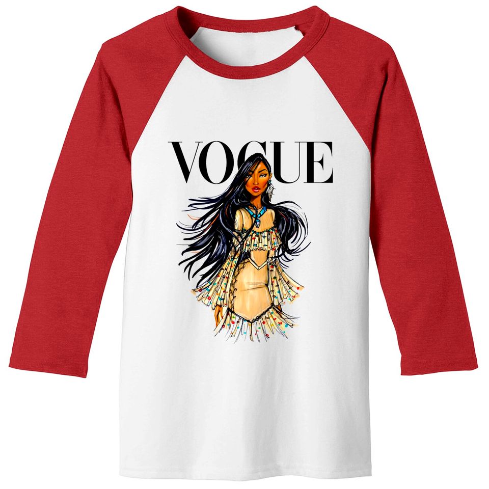 Princess Pocahontas Baseball Tees