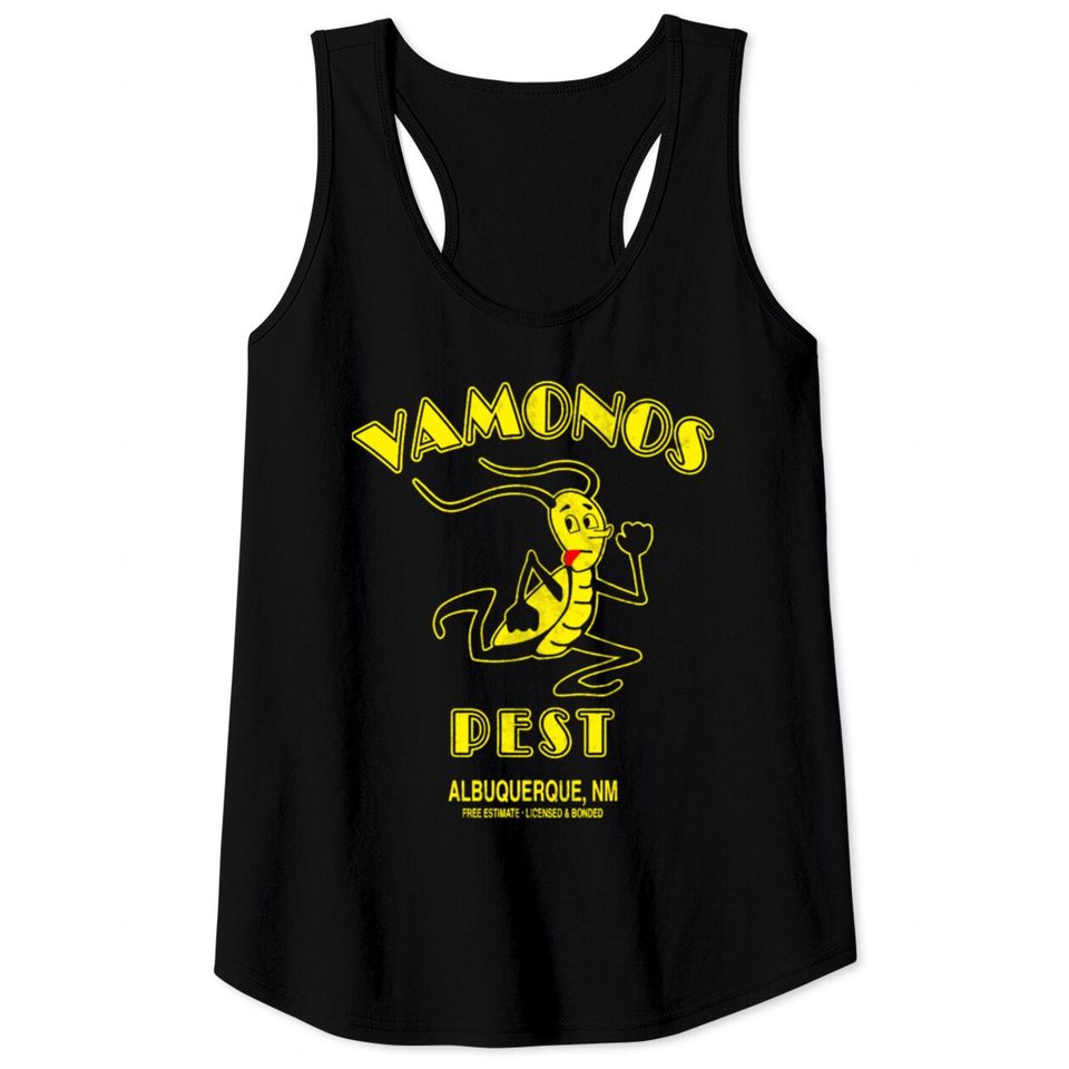 Vamonos Pest Control Logo Tank Tops