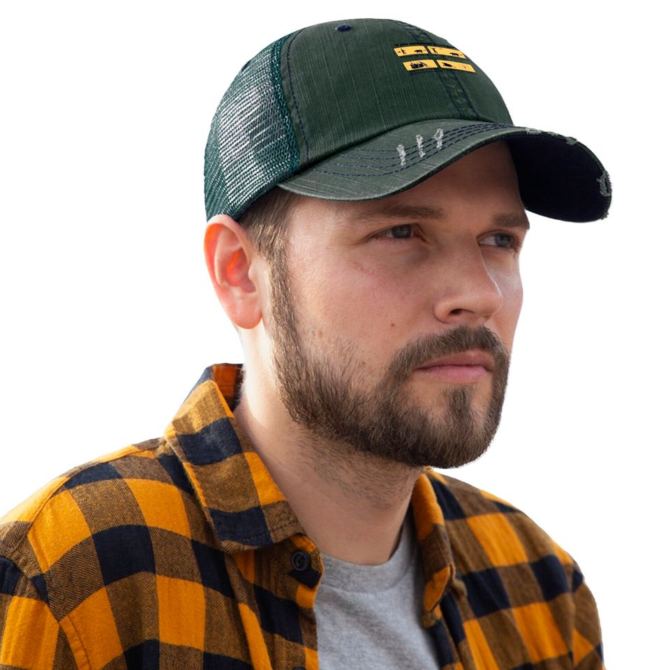 DIY Cougar Hunting Trucker Hats