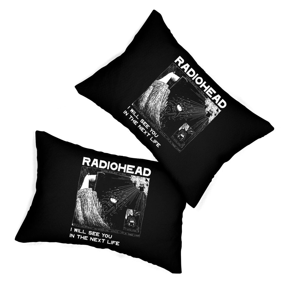 Radiohead I will see you Lumbar Pillows