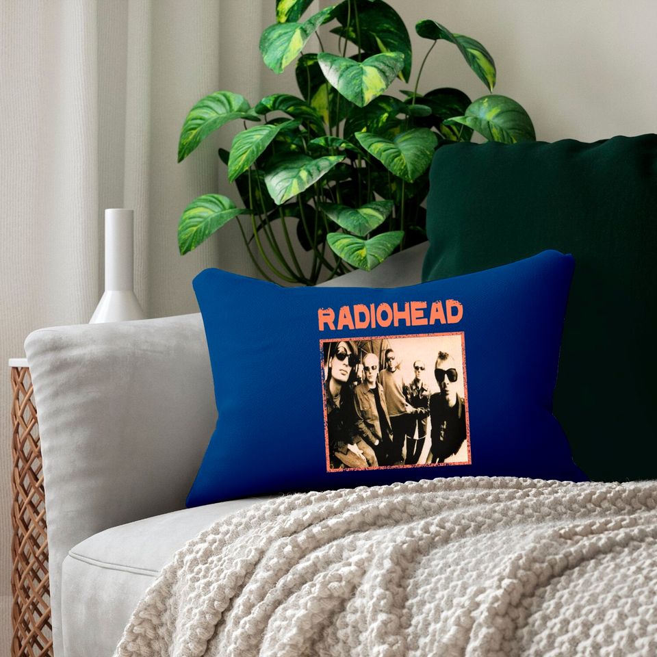 Radiohead Group Lumbar Pillow Prtin Art Lumbar Pillows