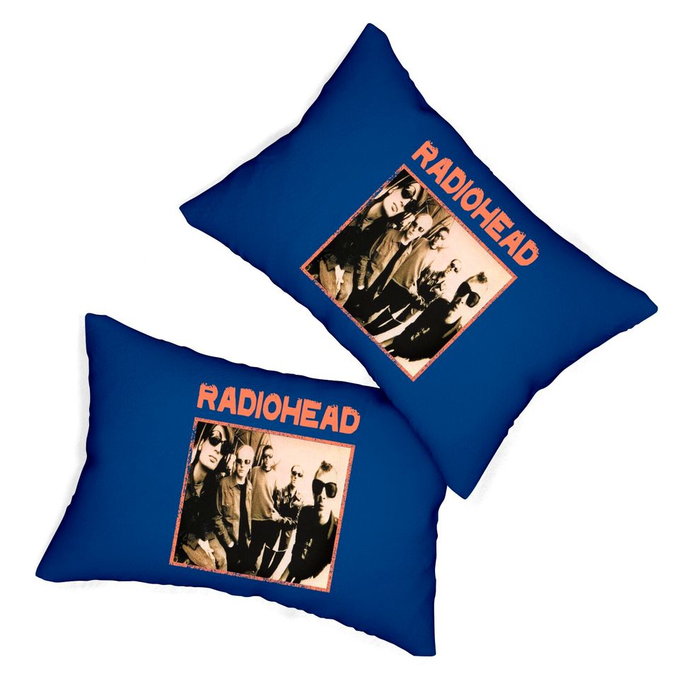 Radiohead Group Lumbar Pillow Prtin Art Lumbar Pillows