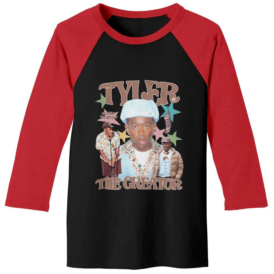 Tyler The Creator Unisex Baseball Tees, Vintage Bootleg Graphic Tee