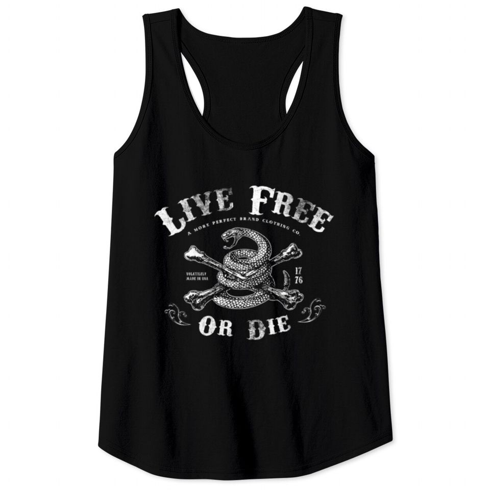 Live Free or Die 02 Tank Tops