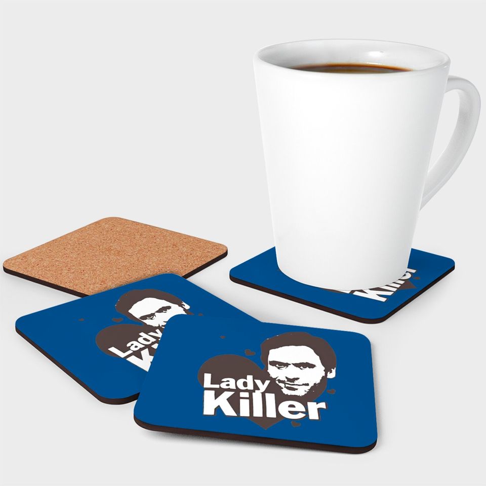 Ted Bundy Lady Killer - Serial Killer Range Coasters