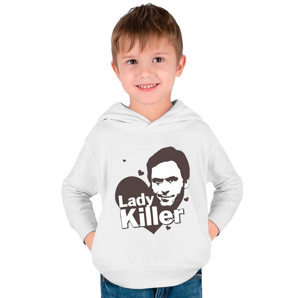 Ted Bundy Lady Killer - Serial Killer Range Kids Pullover Hoodies