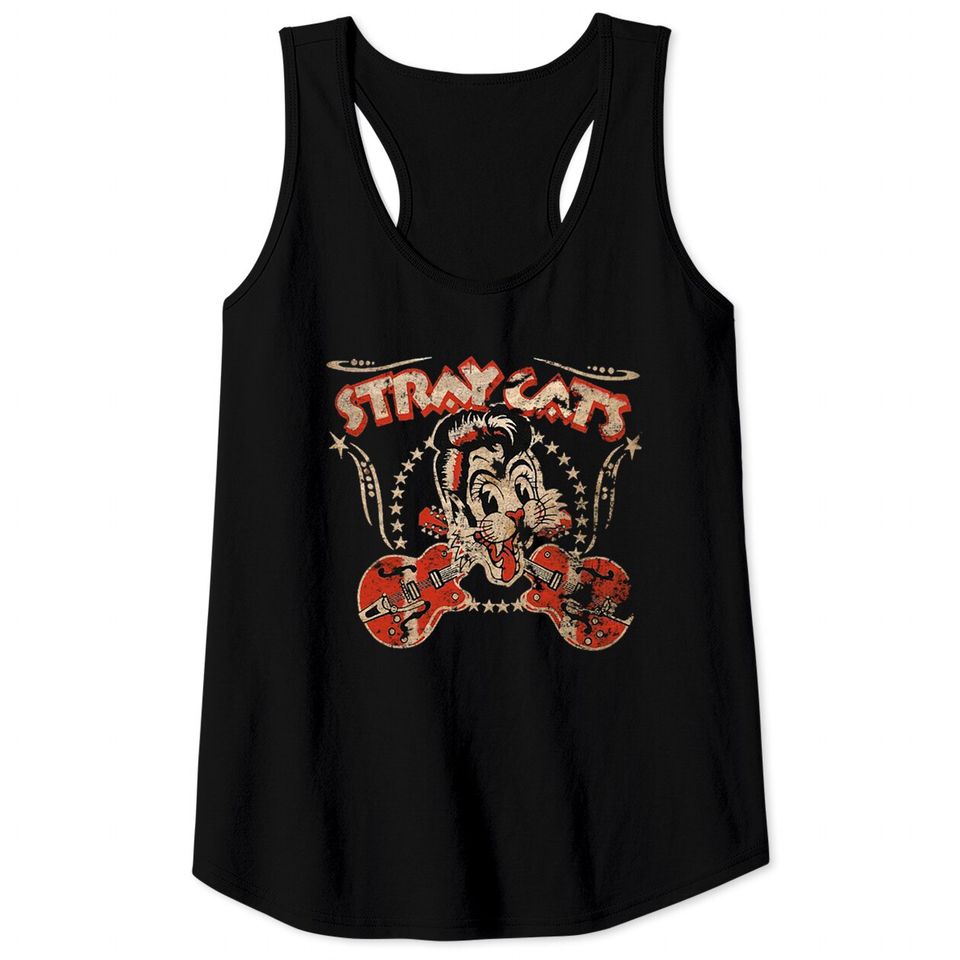 STRAY CATS VINTAGE EXCLUSIVE - Stray Cats - Tank Tops