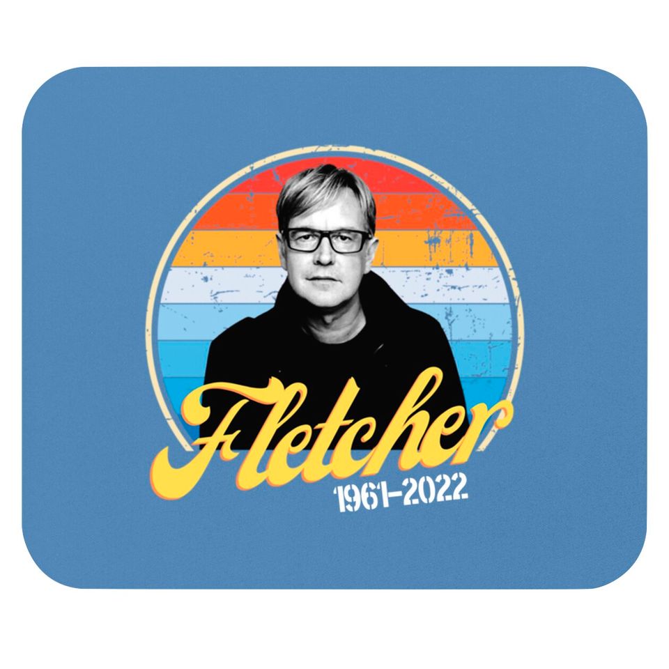 RIP Andy Fletcher Mouse Pads, Andy Fletcher Depeche Mode Founding Member