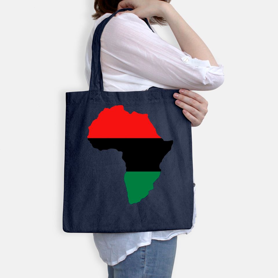 Red, Black & Green Africa Flag Bags