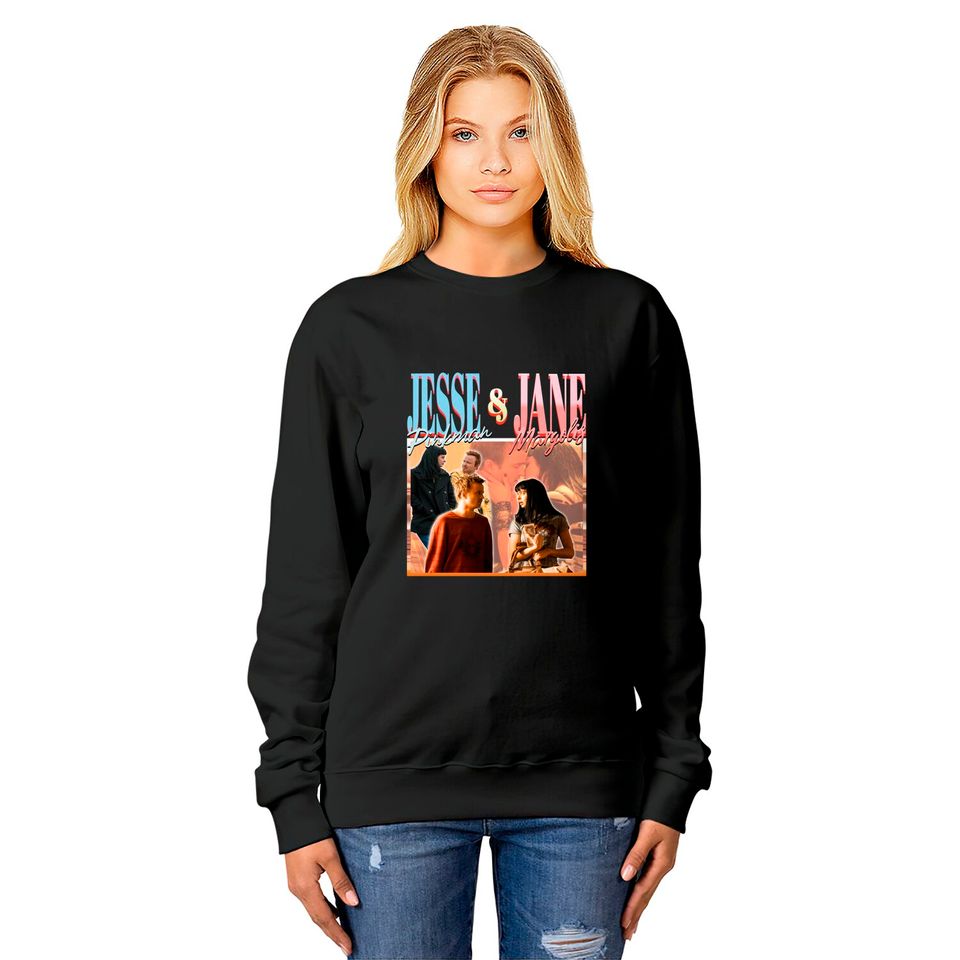 RETRO Jesse Pinkman jane Margolis, Couple Sweatshirts,Vintage Jesse Pinkman Sweatshirts Retro | Breaking Bad Sweatshirts