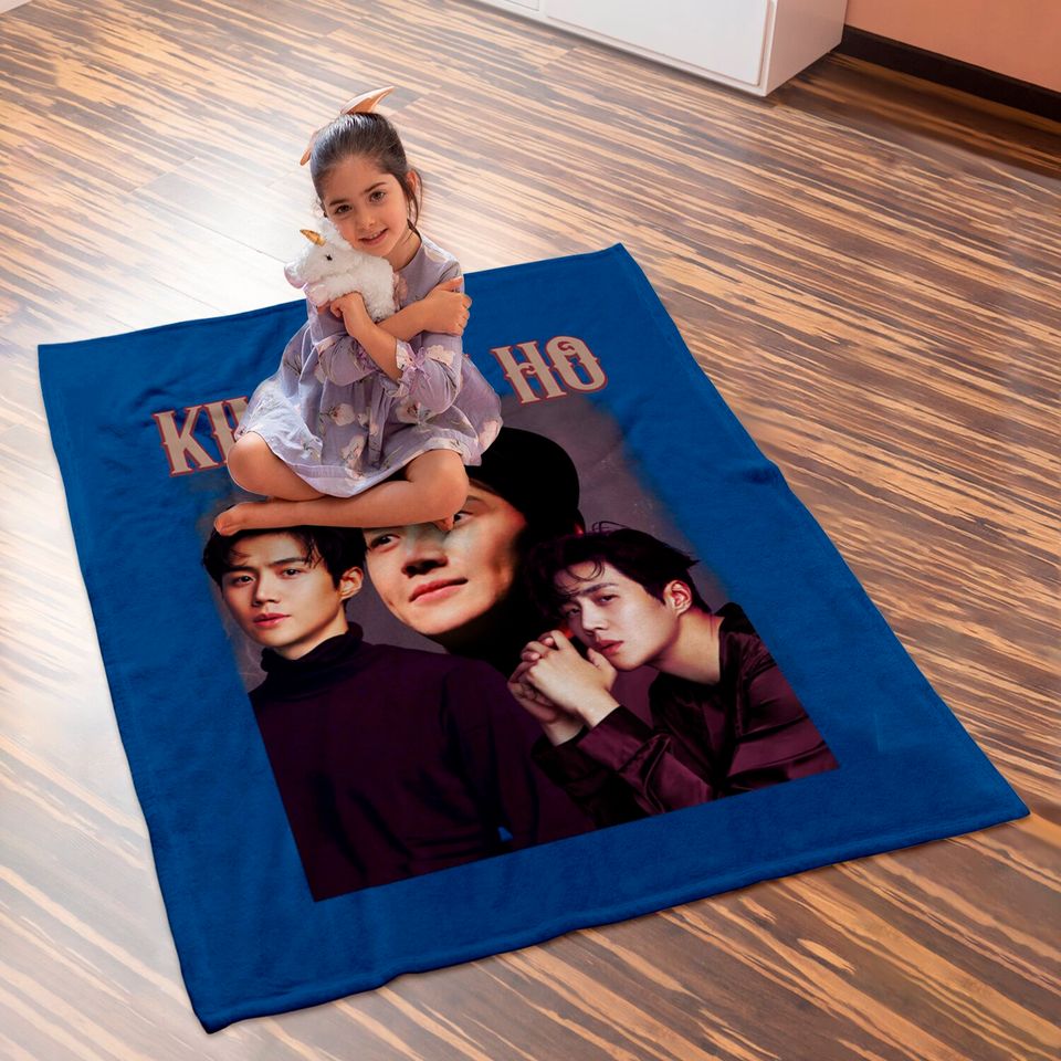 Vintage Kim Seon Ho Baby Blanket Merchandise Bootleg Movie Television Series South Korean Baby Blankets ClassicRetro Graphic Unisex Sweatshirt Hoodie NZ89