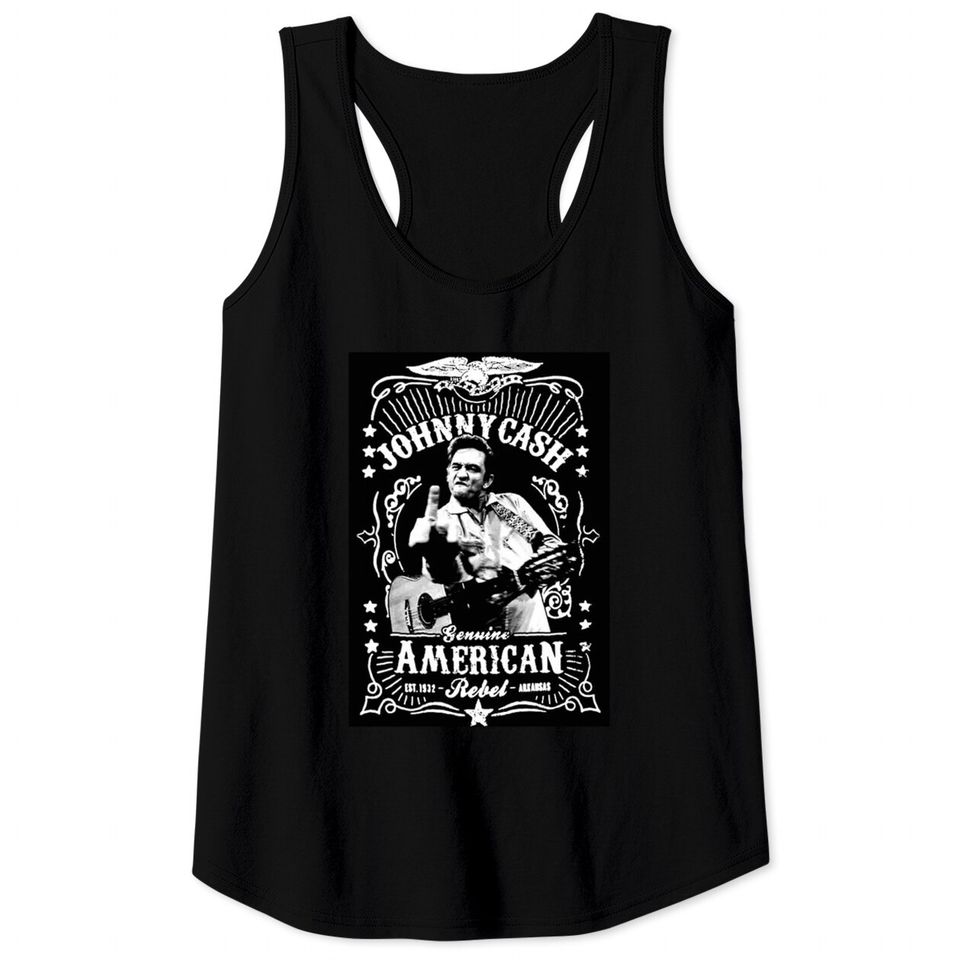 Classic johnny cash Tank Top
