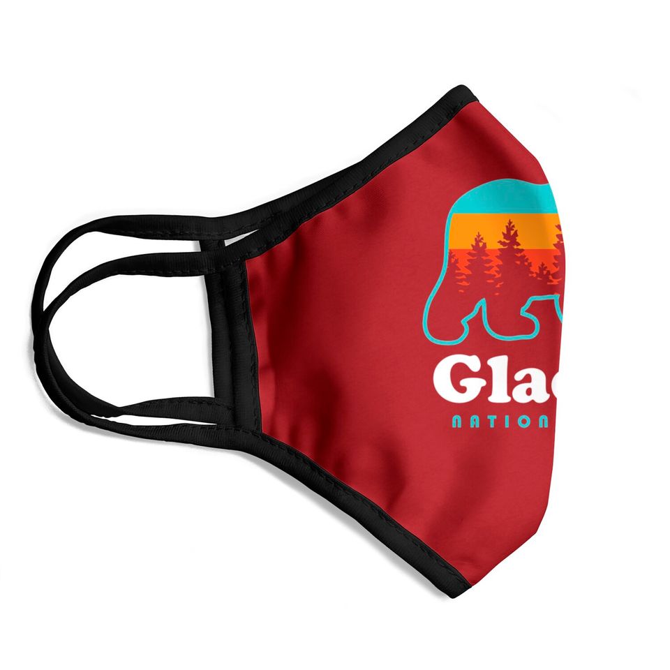 Glacier National Park Face Masks