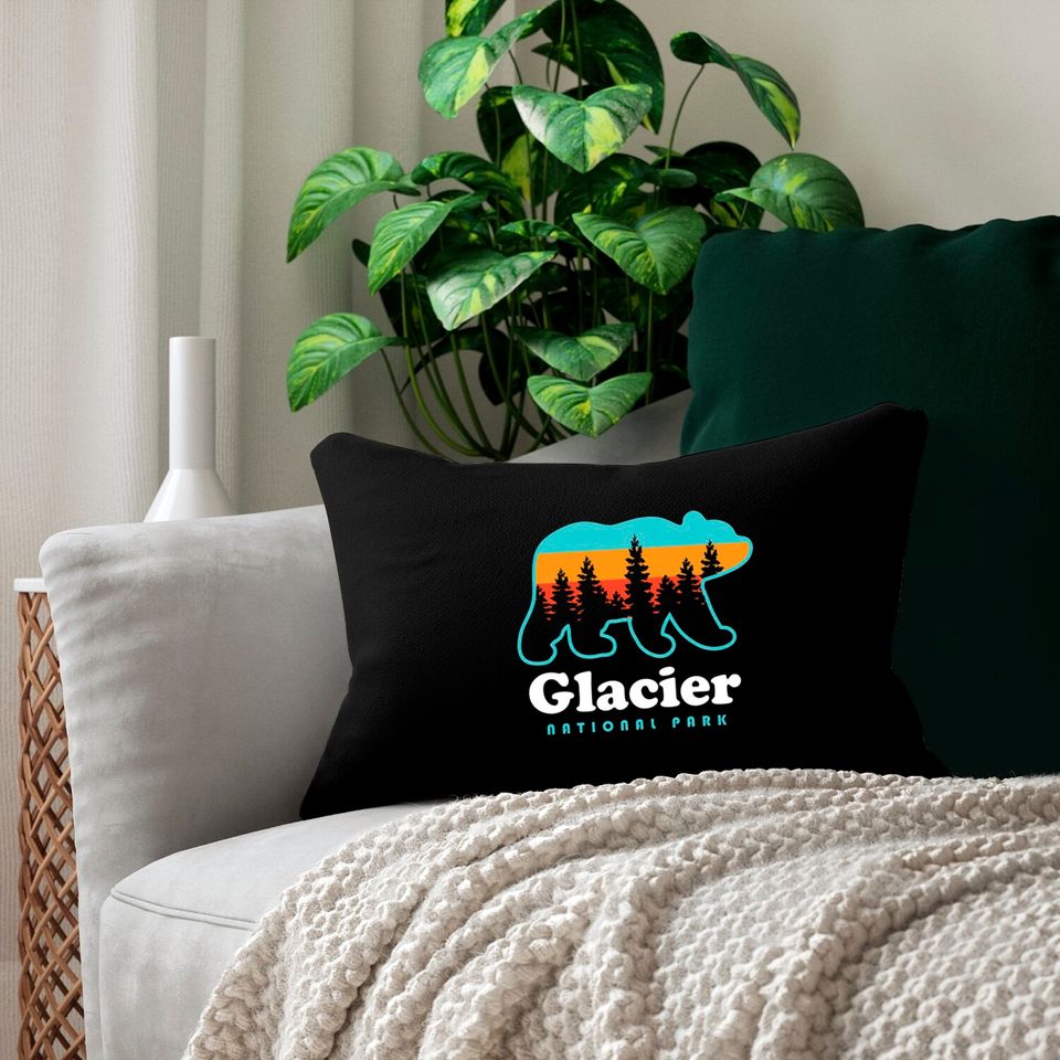 Glacier National Park Lumbar Pillows