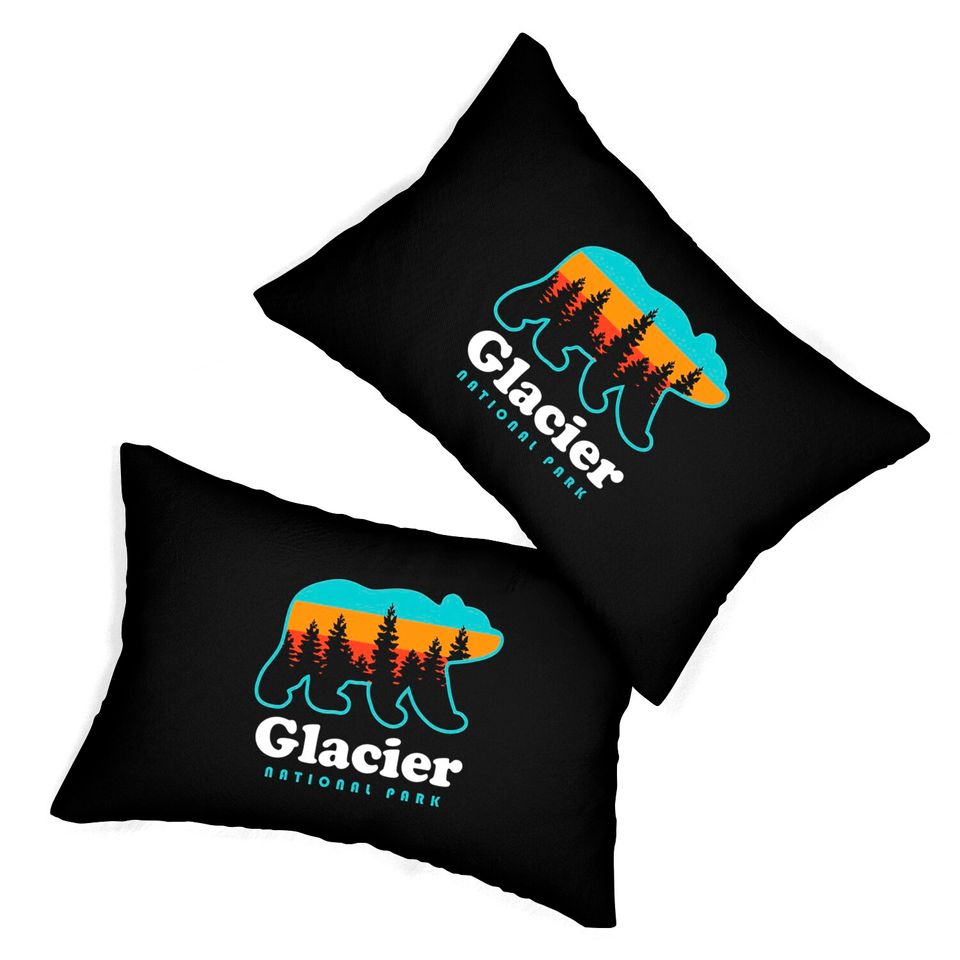 Glacier National Park Lumbar Pillows
