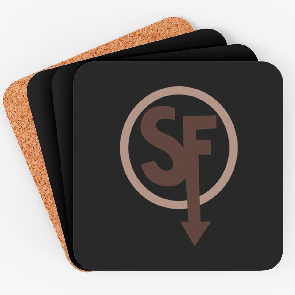 Face Of Sally Sanity'S Fall Larry Gift Coasters