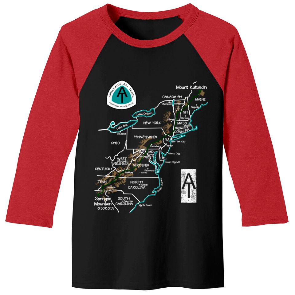 Appalachian Trail Hiking Map