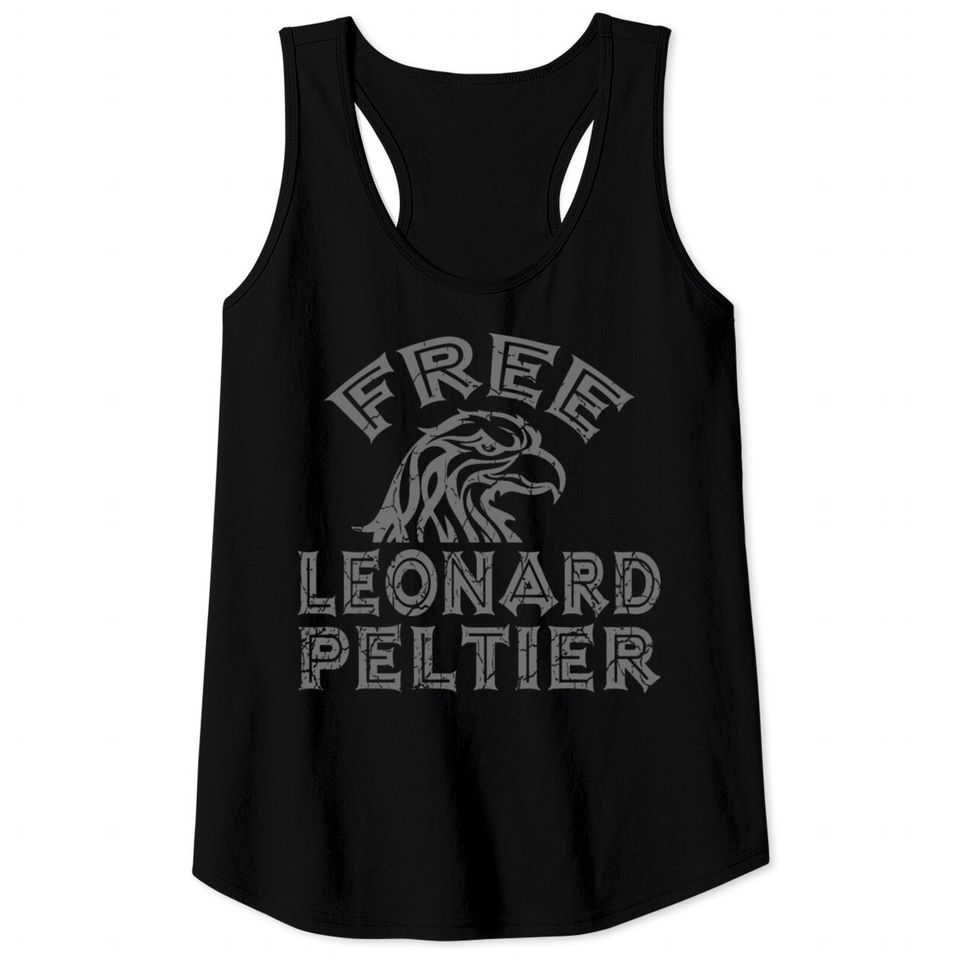 FREE LEONARD PELTIER EAGLE NATIVES grau used look