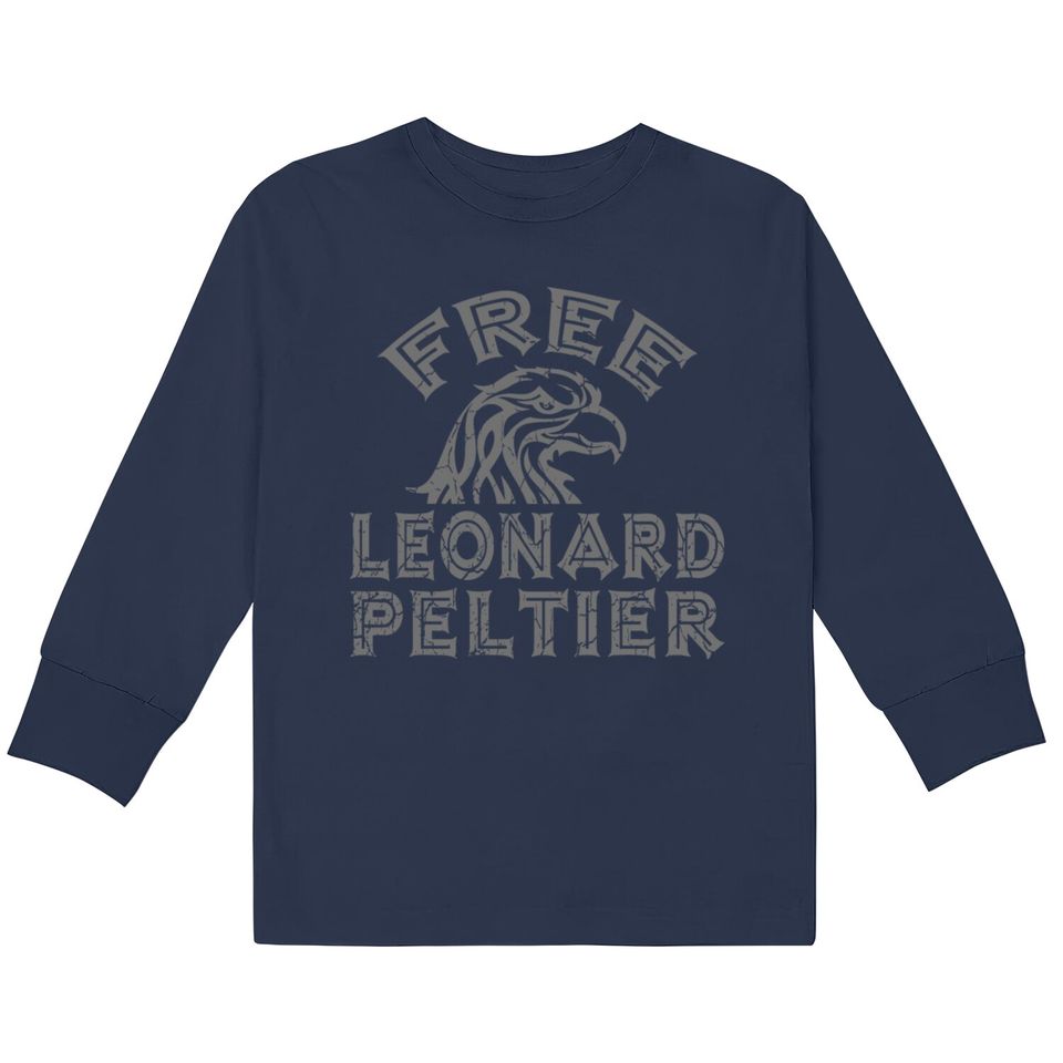 FREE LEONARD PELTIER EAGLE NATIVES grau used look