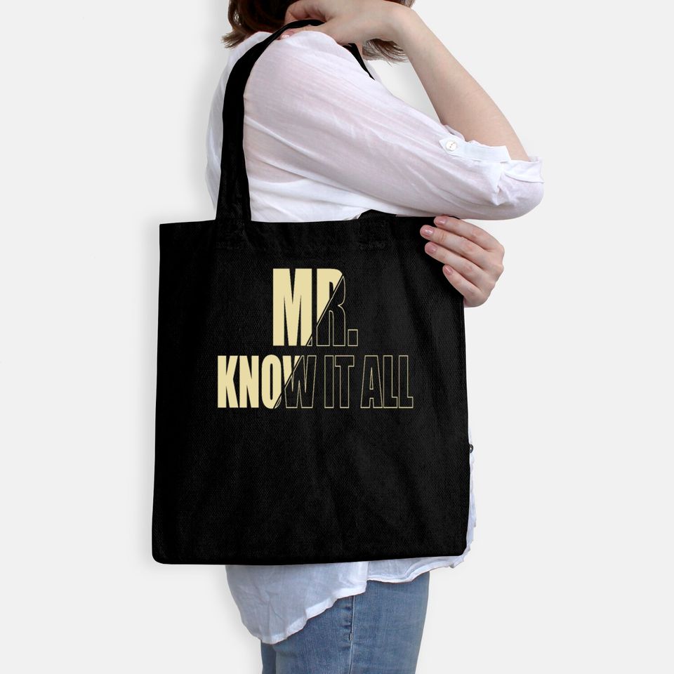 Mr Know it all Bags