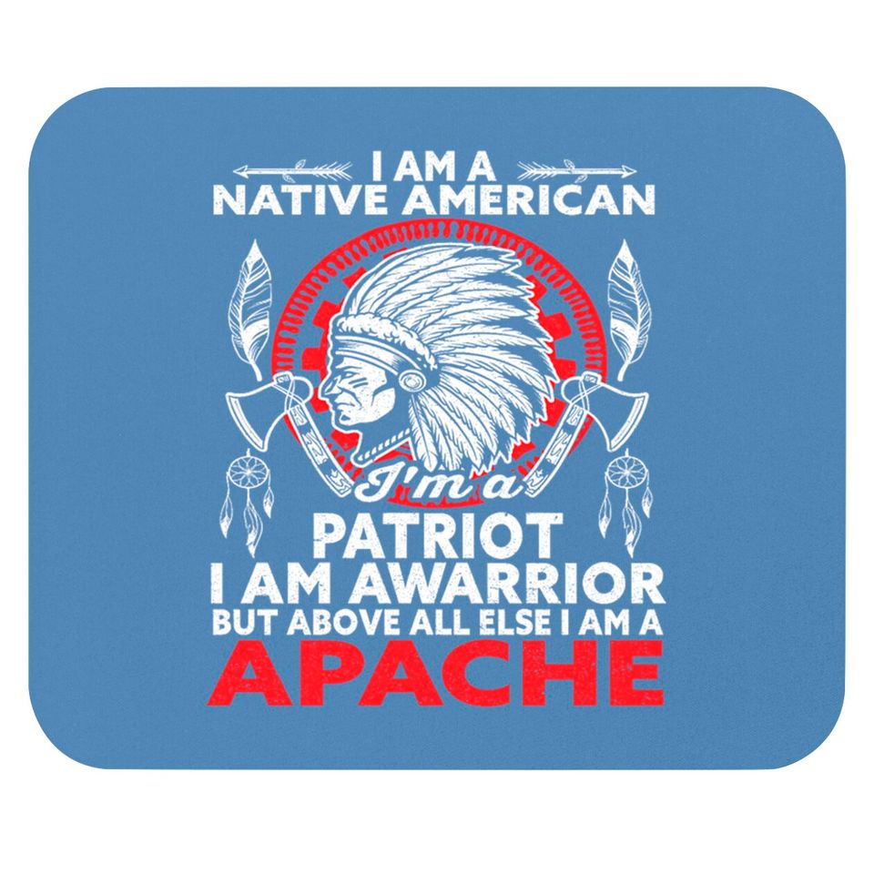 Apache Tribe Native American Indian America Tribes Mouse Pads