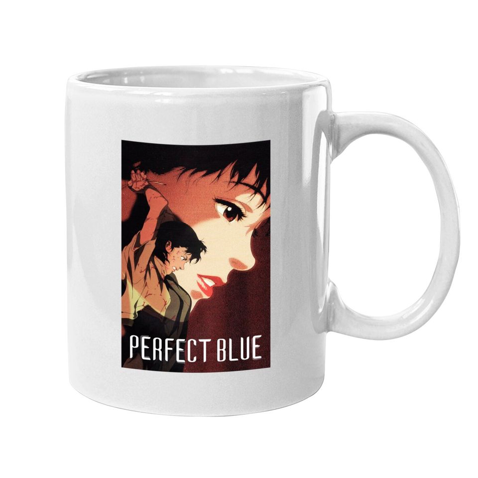 Perfect Blue, Perfect Blue Mugs, Anime, Satoshi Kon Mug, Anime Graphic Mug.