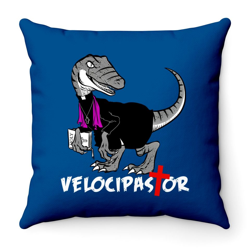 Velocipastor - Velociraptor - Throw Pillows