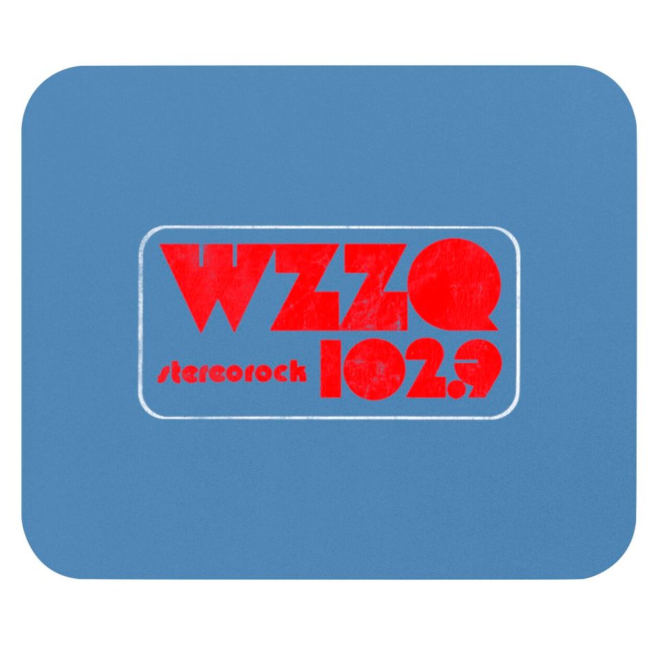 WZZQ Stereorock Jackson, Mississippi / Defunct 80s Radio Station Logo - Radio Station - Mouse Pads