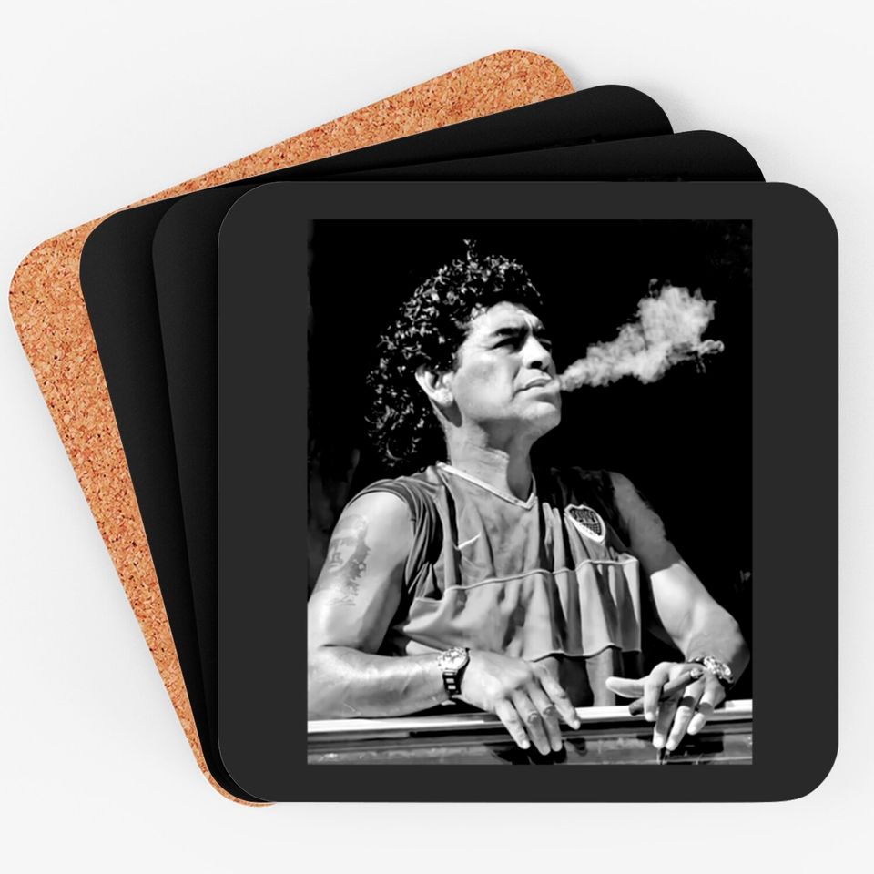 SMOKING MY LIFE - Diego Maradona - Coasters