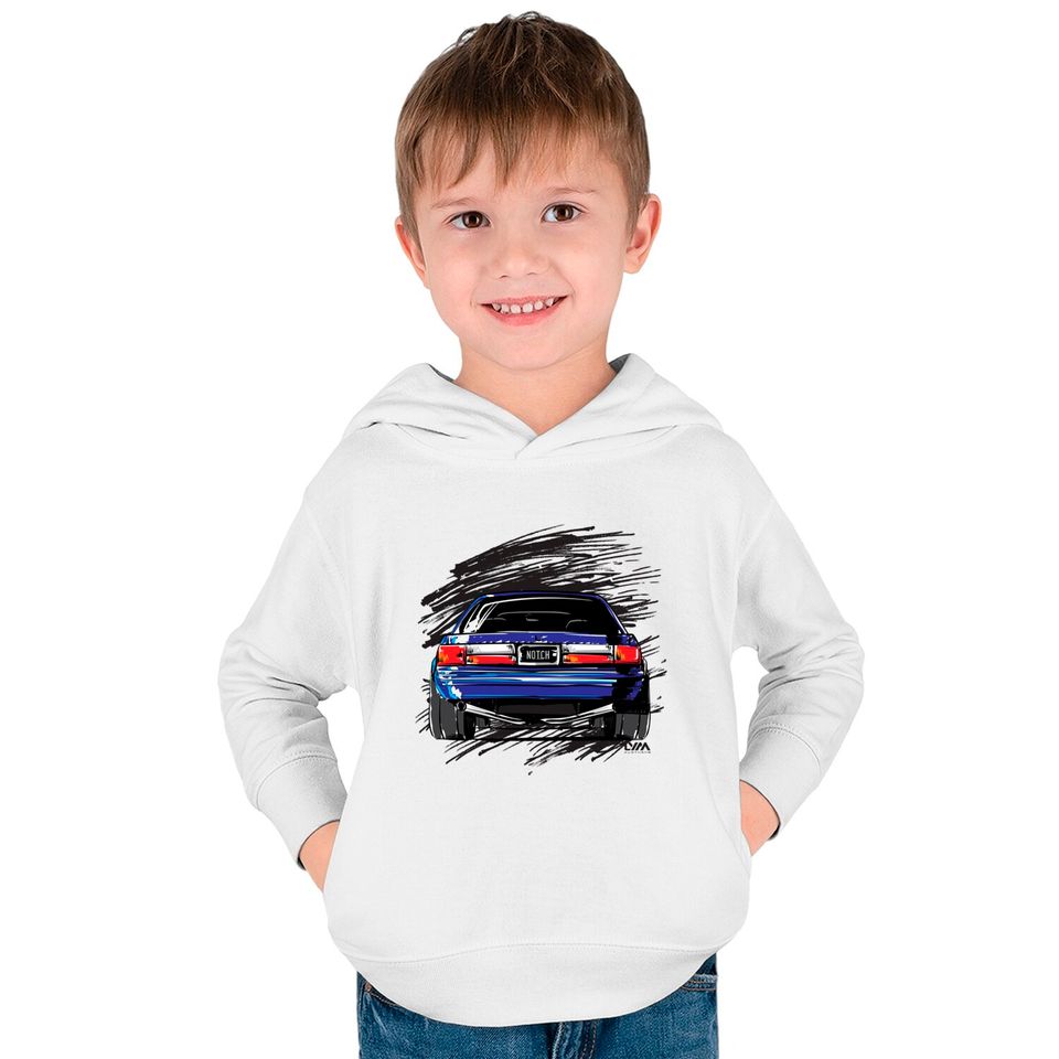 Notch Fox Body Ford Mustang - Mustang - Kids Pullover Hoodies