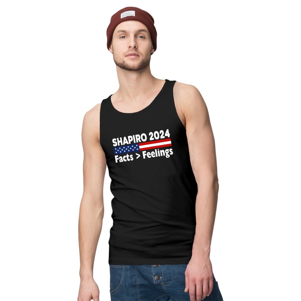 Ben Shapiro 2024 Facts Feelings T shirt Tank Tops