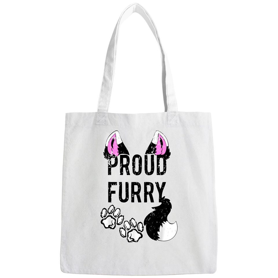 Proud Furry  Furries Tail and Ears Cosplay Bags
