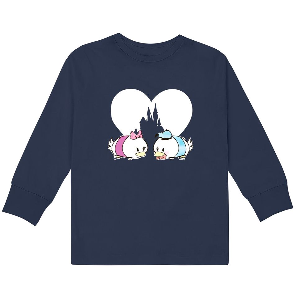 Tsum Tsum Love - Donald & Daisy - Disney -  Kids Long Sleeve T-Shirts