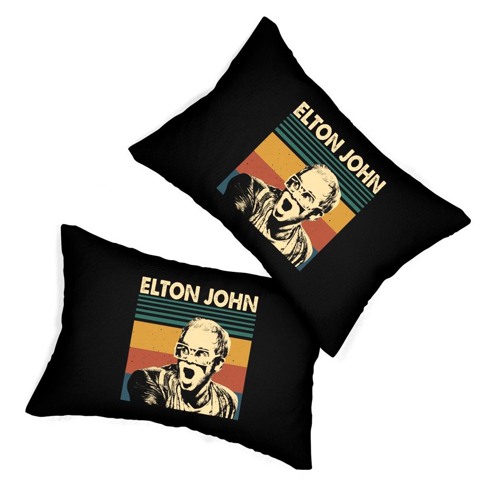Elton John Lumbar Pillows, Elton John Lumbar Pillow Idea