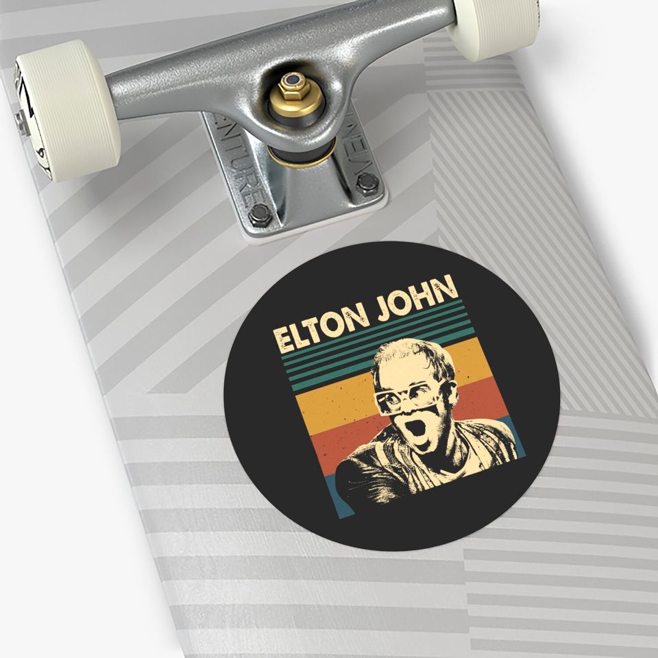 Elton John Stickers, Elton John Sticker Idea